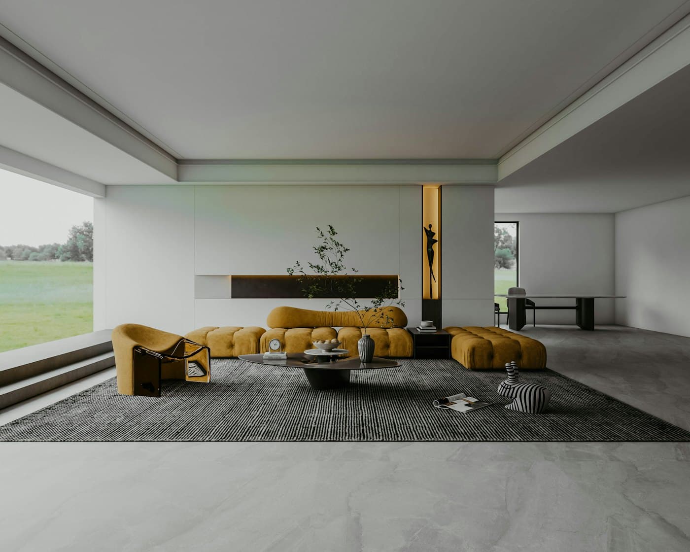 Bright 3BR Apartment in Karawang Regency